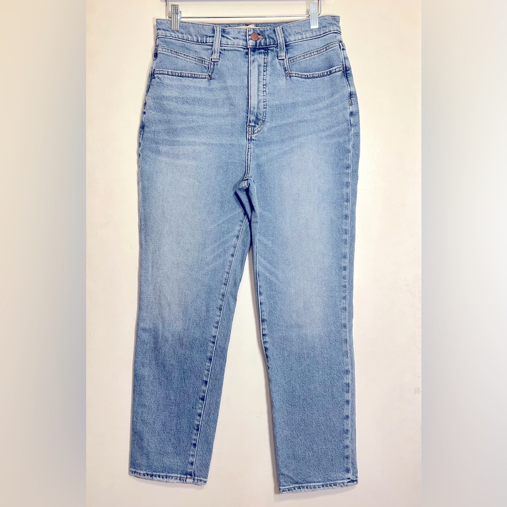 Madewell The Mom Jean Blue Jeans